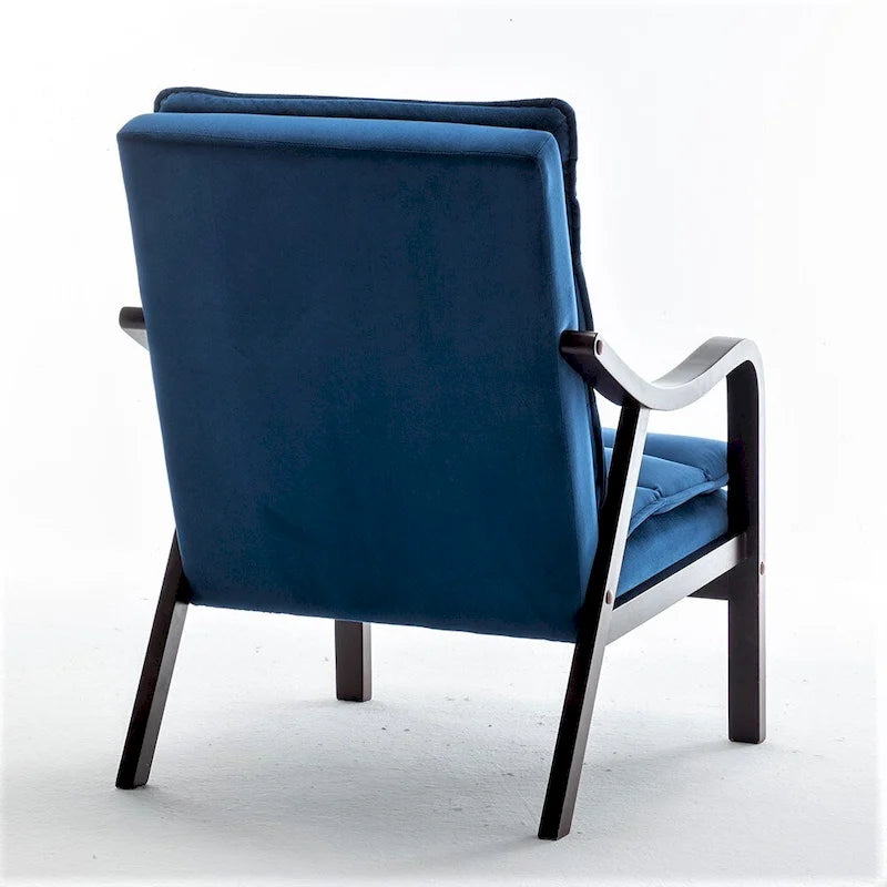 Clovis 24.8 Wide Velvet Armchair