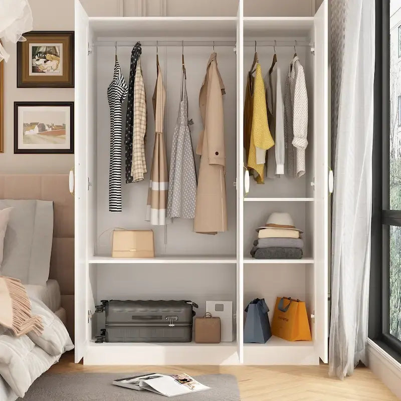 Kerrogee Grand Wardrobe/Armoire/Closet , 47.2 W x 69.7 H x 18.3 D