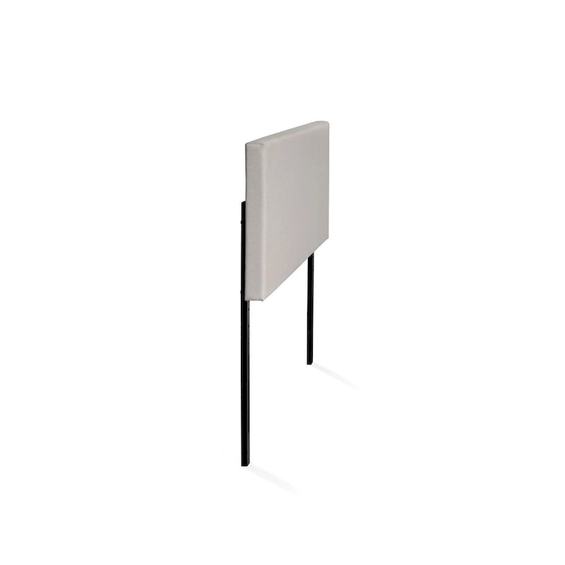Carbon Loft Dashwood Plain Fog Headboard