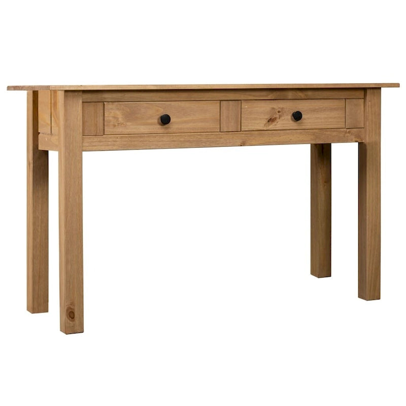 vidaXL Console Table Entryway Table Side Table Solid Pine Wood Panama Range - 43.3 x 15.7 x 28.3