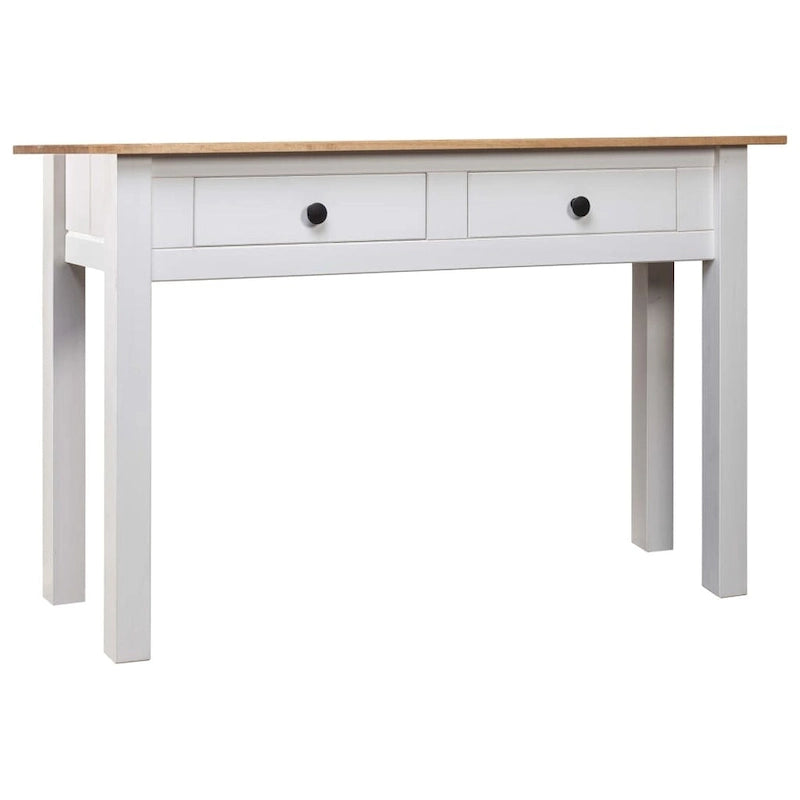 vidaXL Console Table Entryway Table Side Table Solid Pine Wood Panama Range - 43.3 x 15.7 x 28.3
