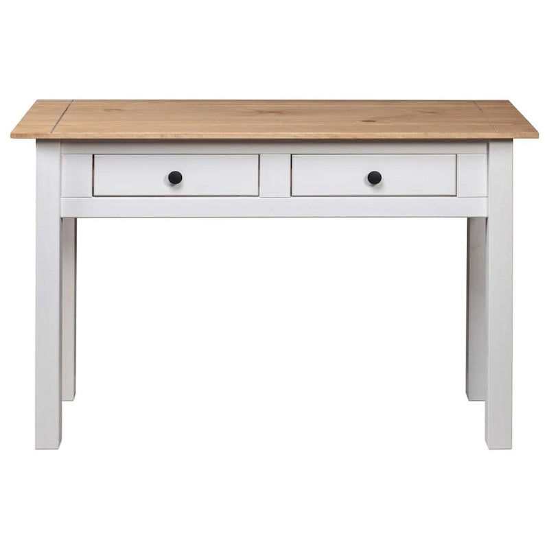 vidaXL Console Table Entryway Table Side Table Solid Pine Wood Panama Range - 43.3 x 15.7 x 28.3