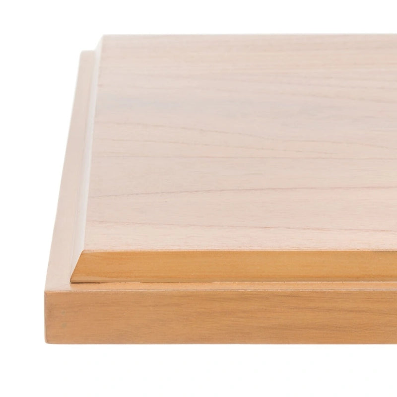 SAFAVIEH Ava 2-Shelf Accent Table - 24 L x 24 D x 21 H - 24Wx24Dx21H